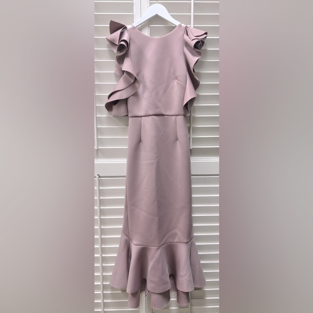 Pink Ruffle Dress